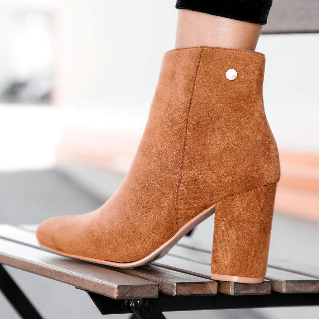 Botine dama Sanita - Camel