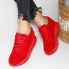 Pantofi sport cu platforma Barbara - Red