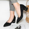 Pantofi dama cu toc Omara - Black