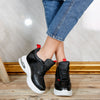 Pantofi sport cu platforma Anabel - Black