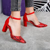 Pantofi cu toc Mikeyla - Red