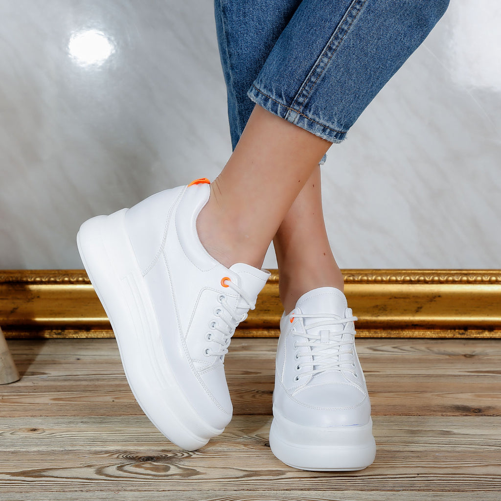 Pantofi sport  Alexa - White