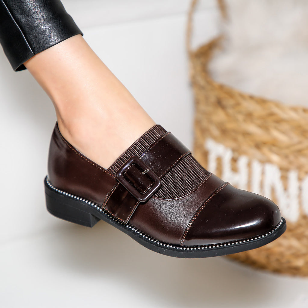 Pantofi dama Avrina - Brown
