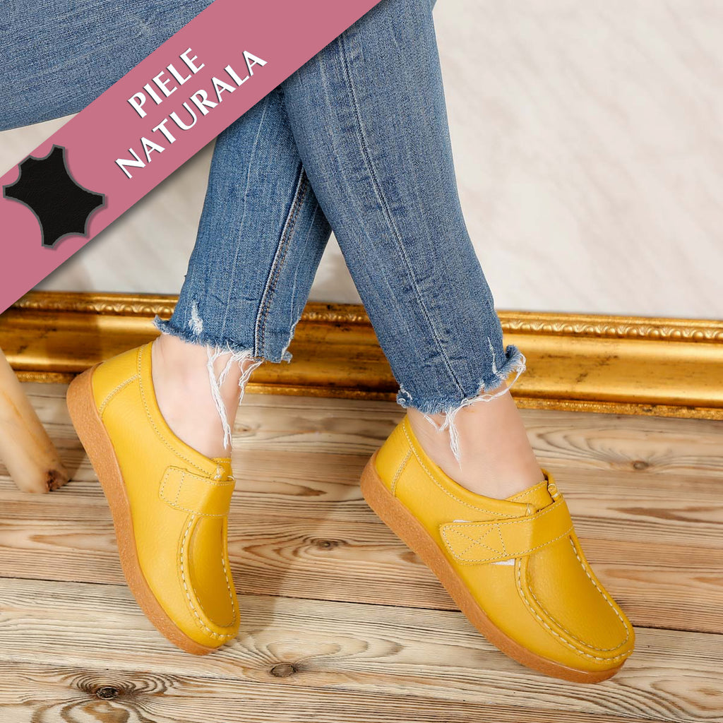 Pantofi dama Mikka - Yellow