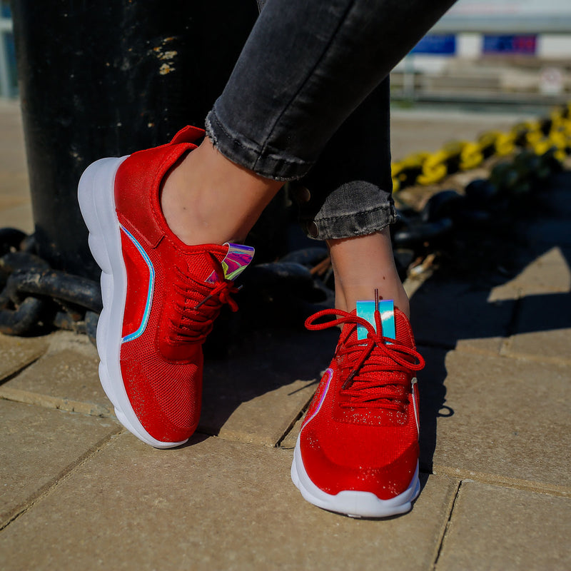 Pantofi sport Lolly - Red