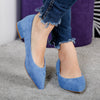 Pantofi dama cu toc Ilayza - Blue