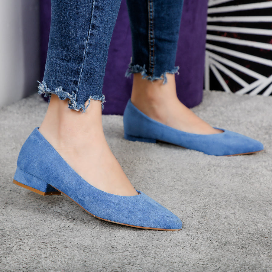 Pantofi dama cu toc Ilayza - Blue
