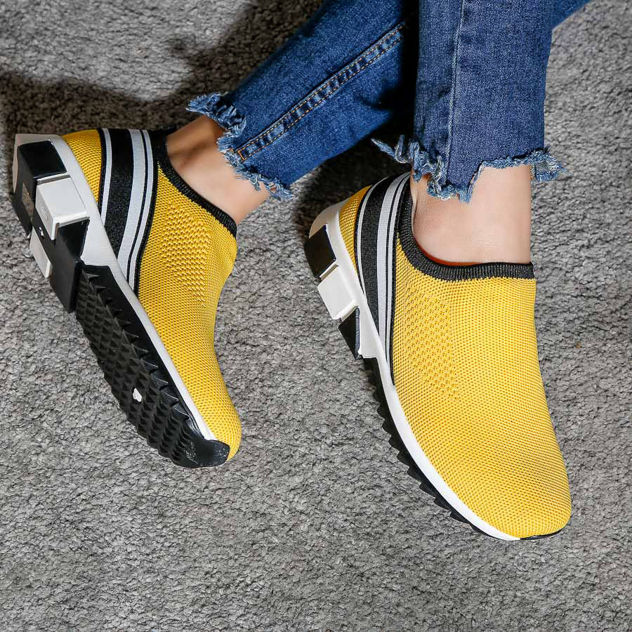 Pantofi sport Leonida - Yellow