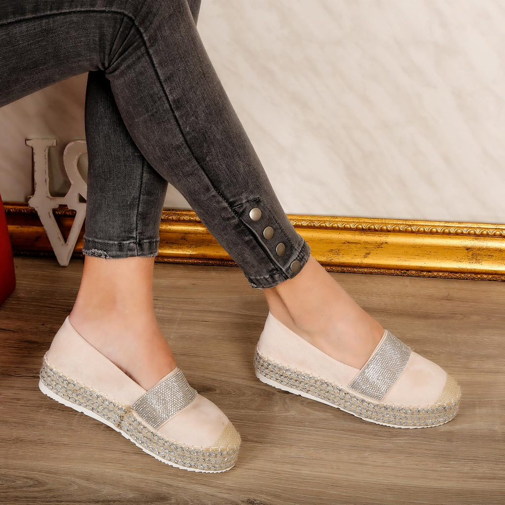 Espadrile dama Bett - Beige