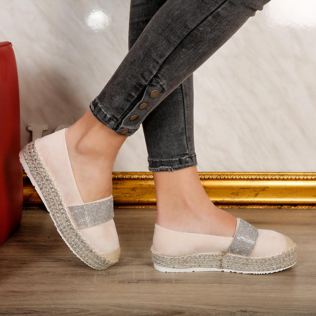 Espadrile dama Bett - Beige