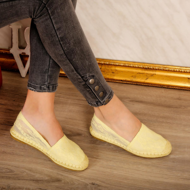 Espadrile dama Dakota - Yellow