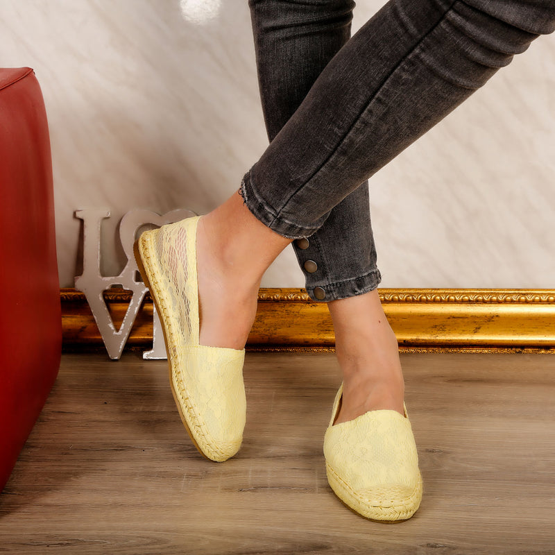 Espadrile dama Dakota - Yellow