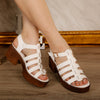 Pantofi dama cu toc Roni - White