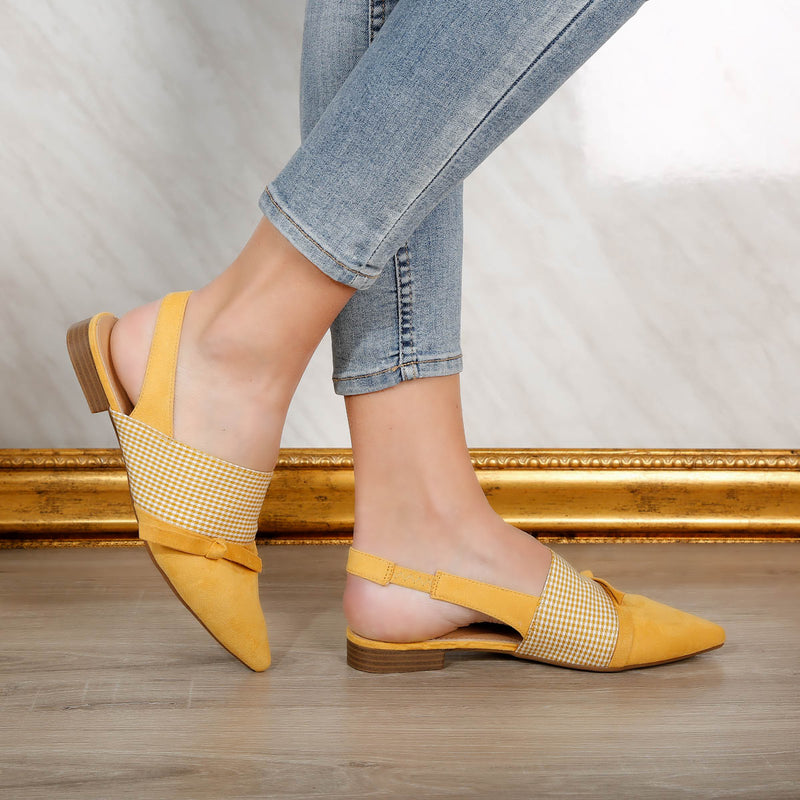 Pantofi dama Aleta - Yellow