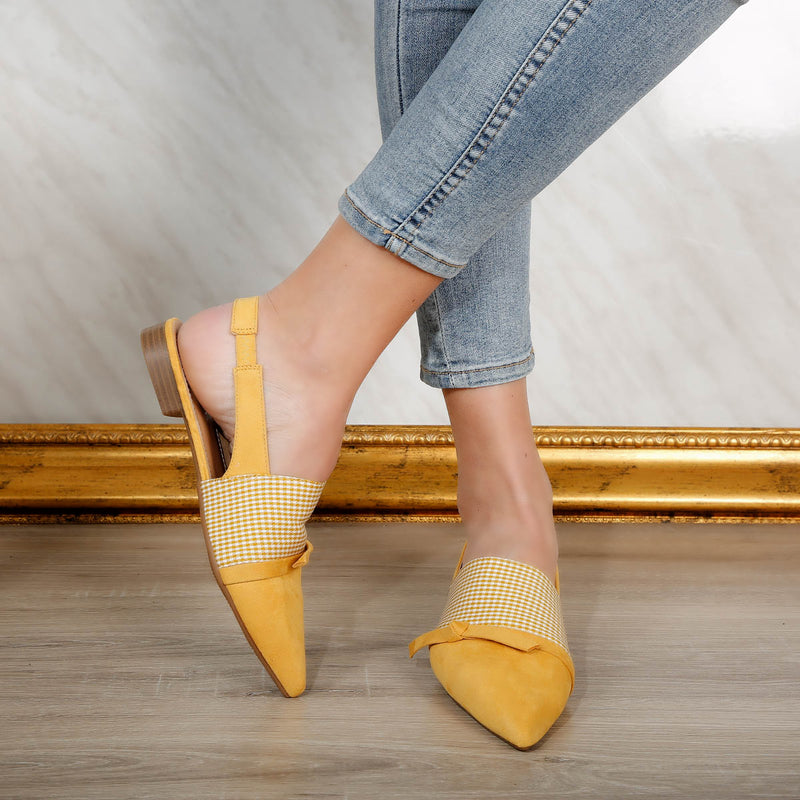 Pantofi dama Aleta - Yellow