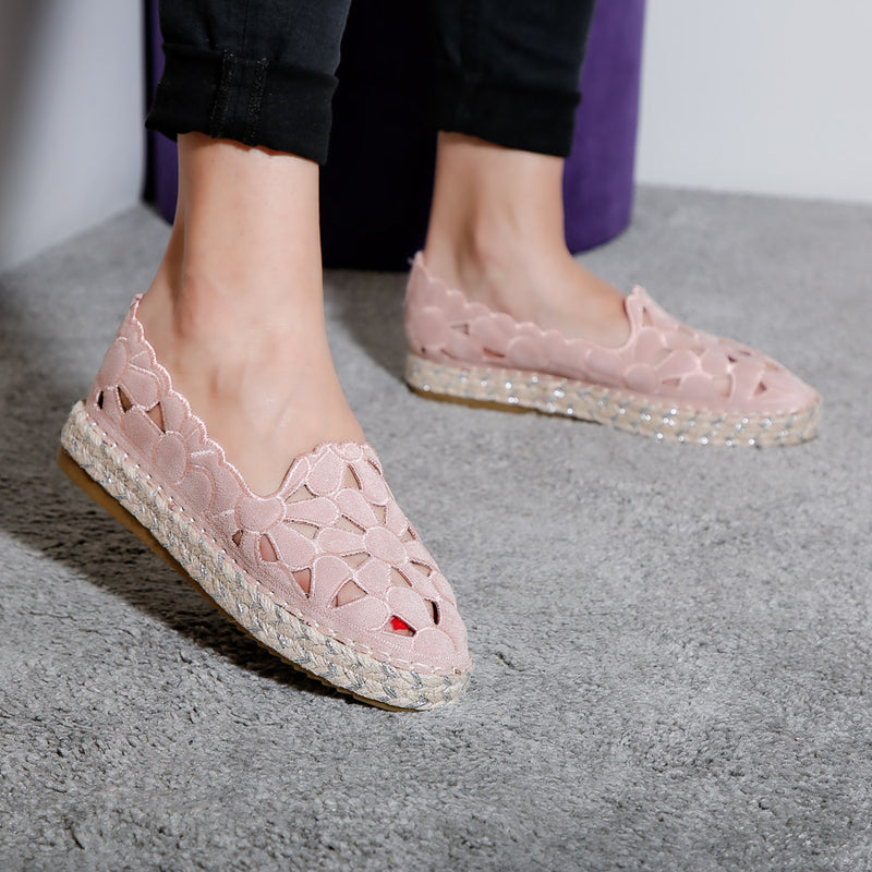 Espadrile dama Doriana - Pink