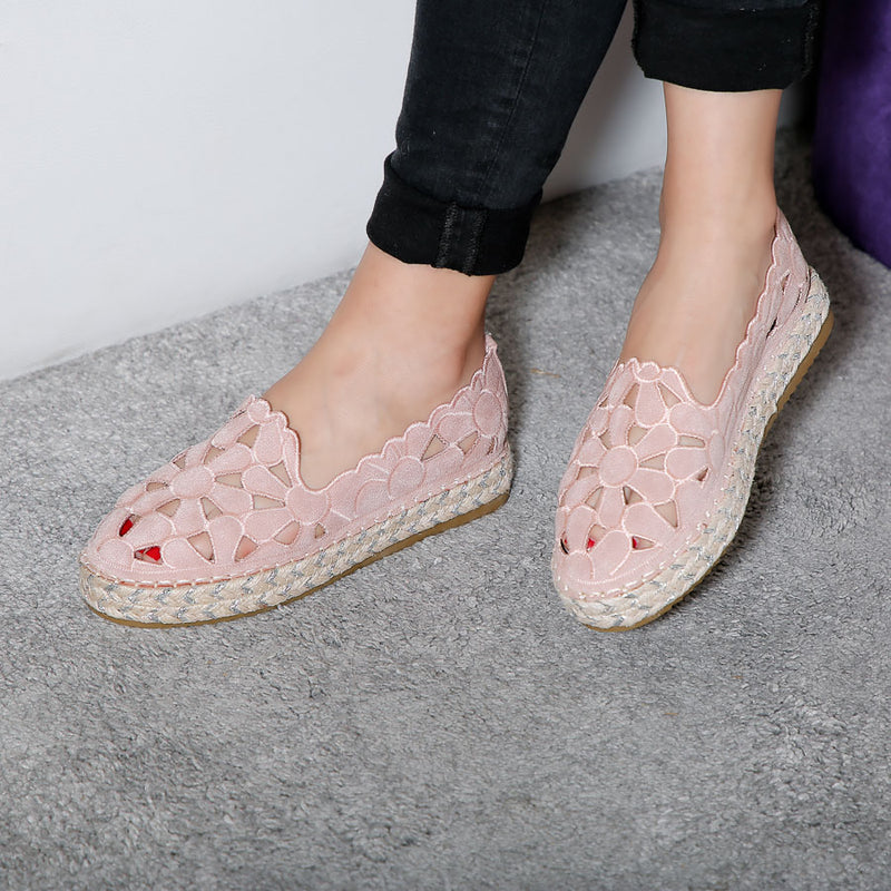 Espadrile dama Doriana - Pink