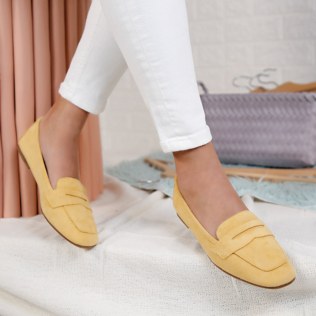 PANTOFI CASUAL Zelma - Yellow