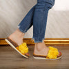 Papuci dama Sintia - Yellow