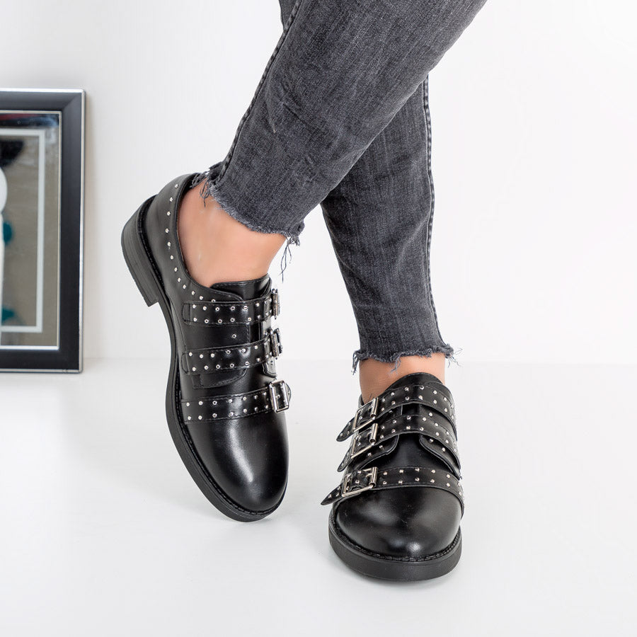 Pantofi casual Niya negre