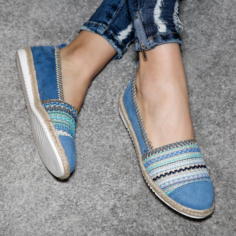 Espadrile dama Astra - Blue