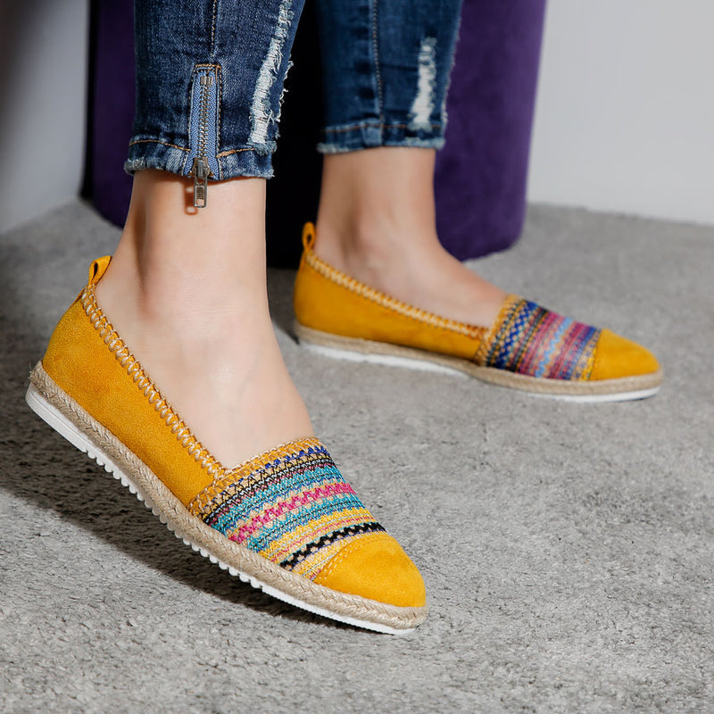 Espadrile dama Astra - Yellow