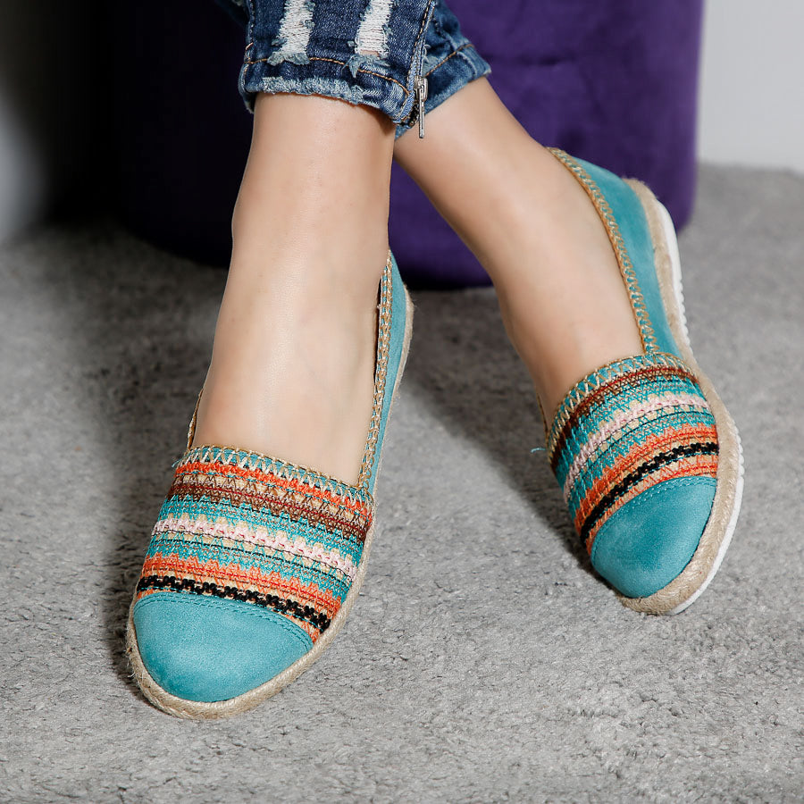 Espadrile dama Astra - Green