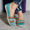 Espadrile dama Astra - Green