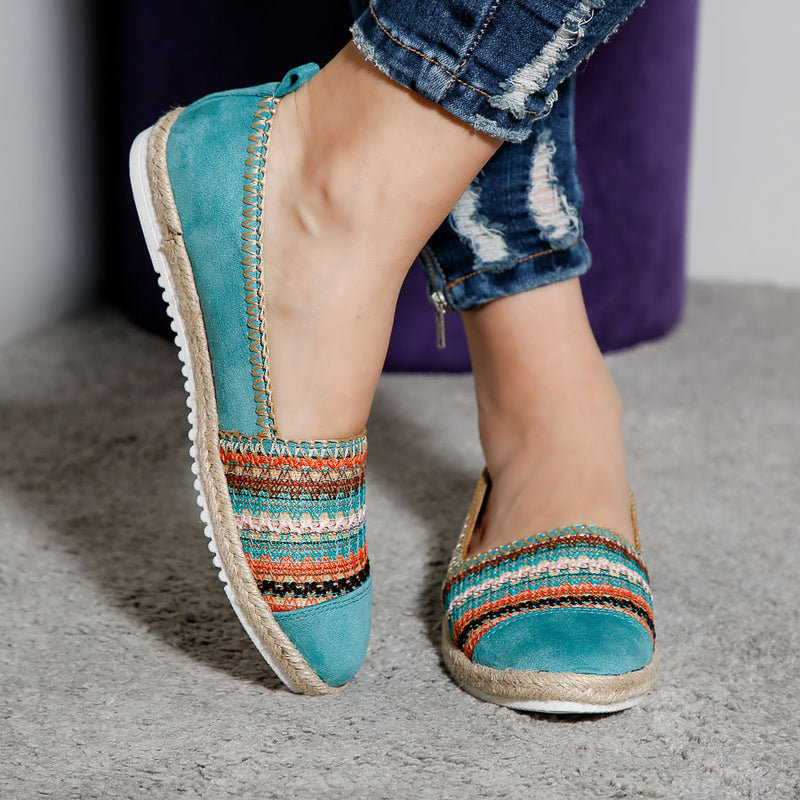 Espadrile dama Astra - Green