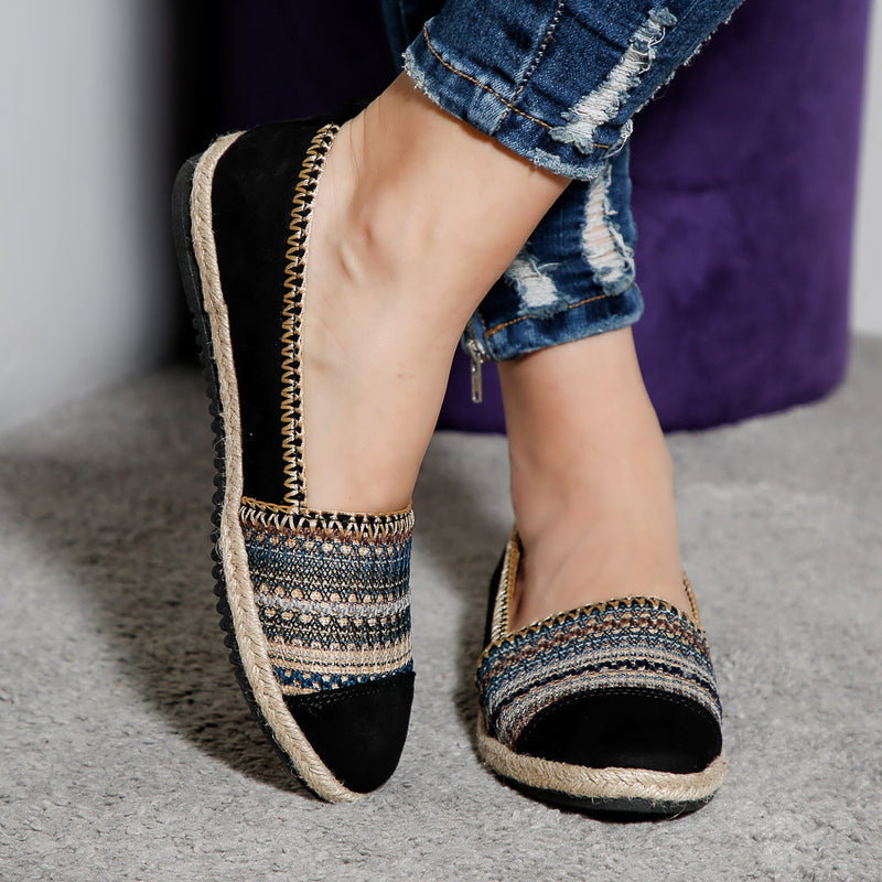 Espadrile dama Astra - Black