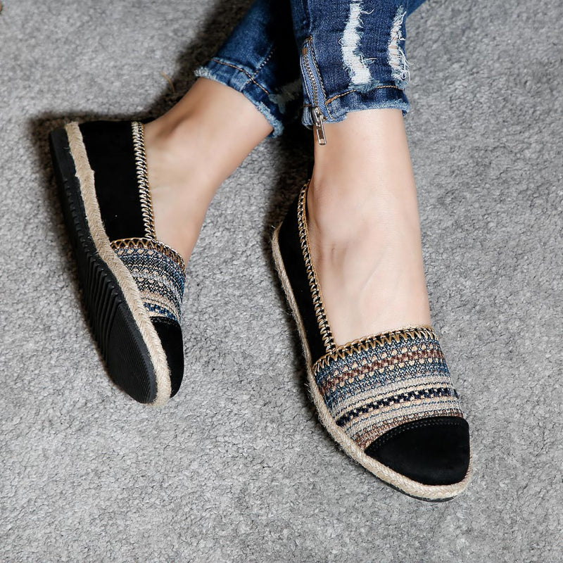 Espadrile dama Astra - Black