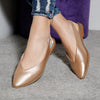 Pantofi dama cu toc Feria - Rose gold