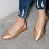 Pantofi dama cu toc Feria - Rose gold