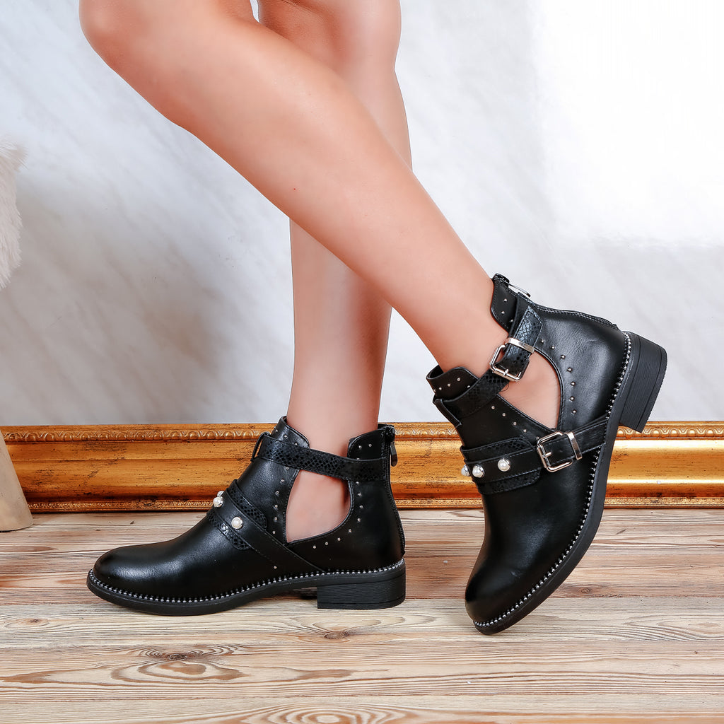 Ghete dama Valensia - Black