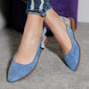 Pantofi cu toc Tivena - Blue