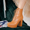 Botine dama Marcy - Khaki