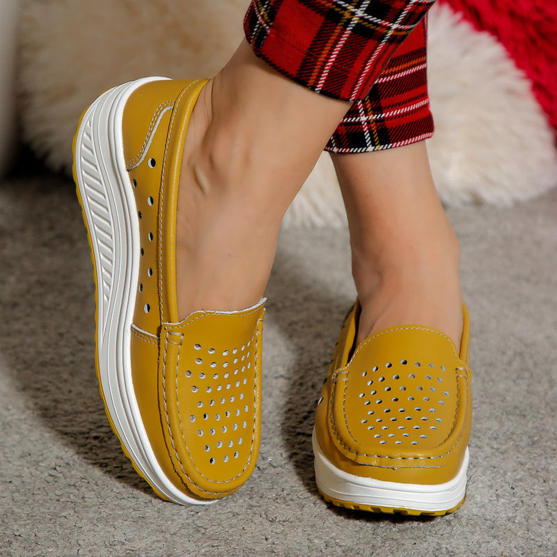 Pantofi dama Larissa - Yellow