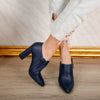 Pantofi dama cu toc Elvira - Navy