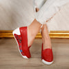 Pantofi dama cu platforma Iris - Red