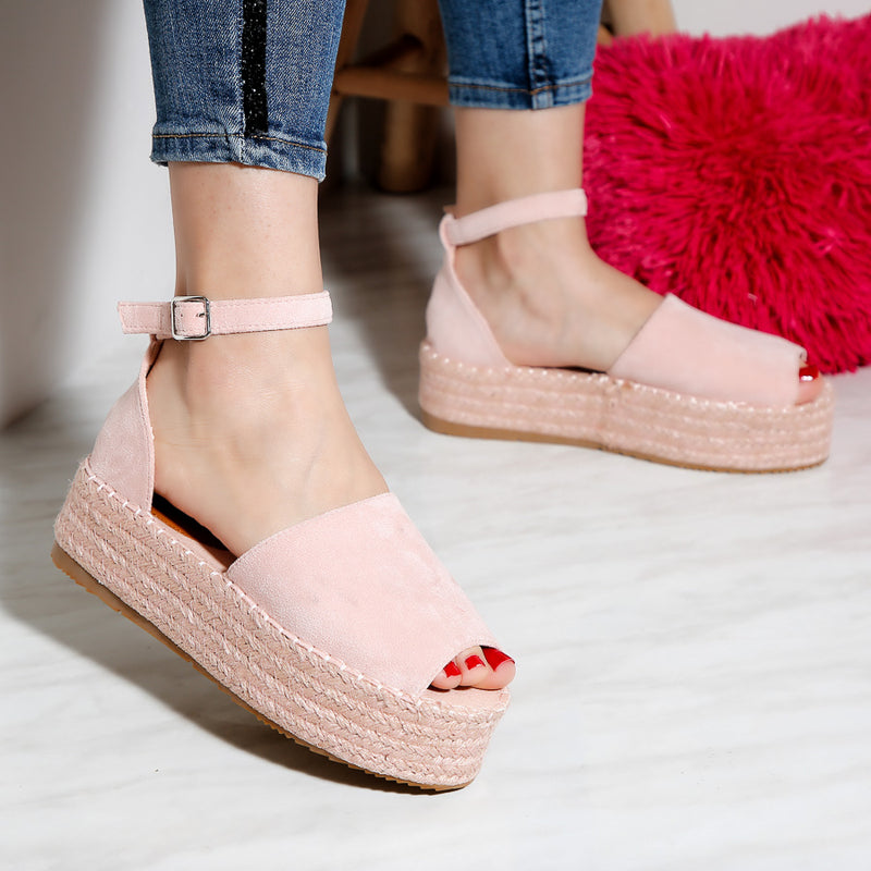 Espadrile dama Malaya - Pink