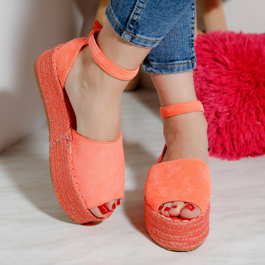 Espadrile dama Malaya - Orange