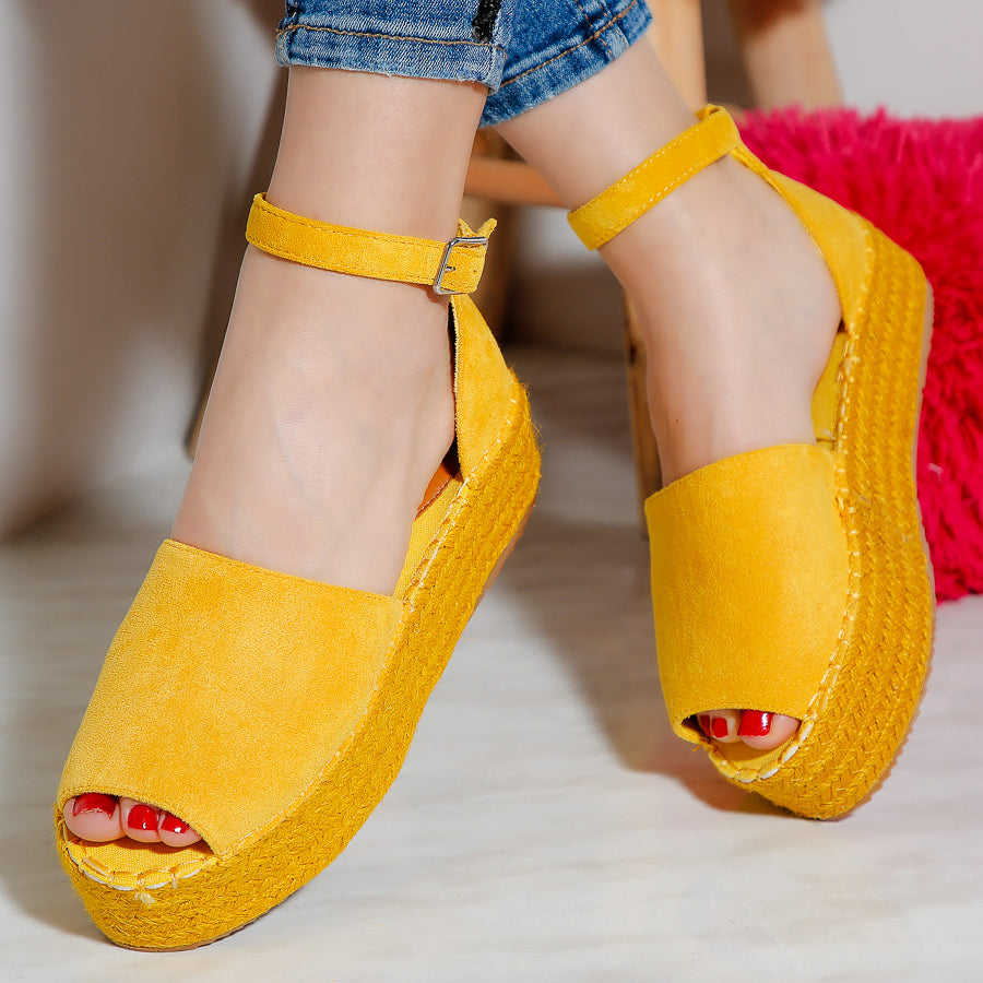 Espadrile dama Malaya - Yellow