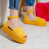 Espadrile dama Malaya - Yellow