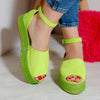 Espadrile dama Malaya - Green