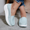 Pantofi dama cu platforma Deana - Light Blue