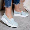 Pantofi dama cu platforma Deana - Light Blue