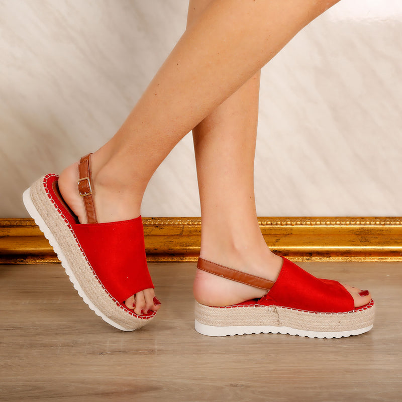 Sandale dama Lotta - Red
