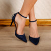 Sandale dama cu toc Alice - Navy