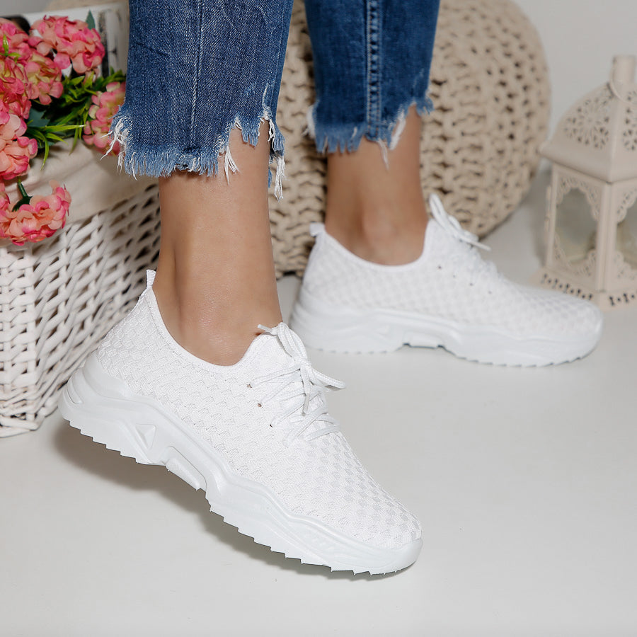 Pantofi sport Meila - White
