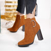 Botine dama Kacy - Camel